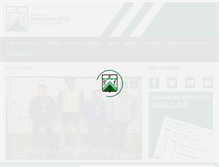 Tablet Screenshot of ferrocarriloeste.org.ar